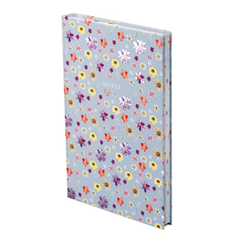 404 Notes found, A5 jegyzetfüzet, Flowers Blue