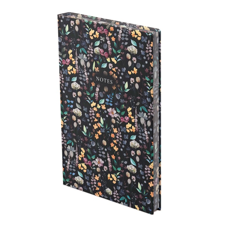 404 Notes found, B5 jegyzetfüzet, Flowers Black