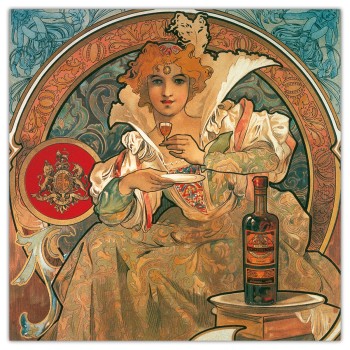 Alphonse Mucha, képes lemeznaptár 2026