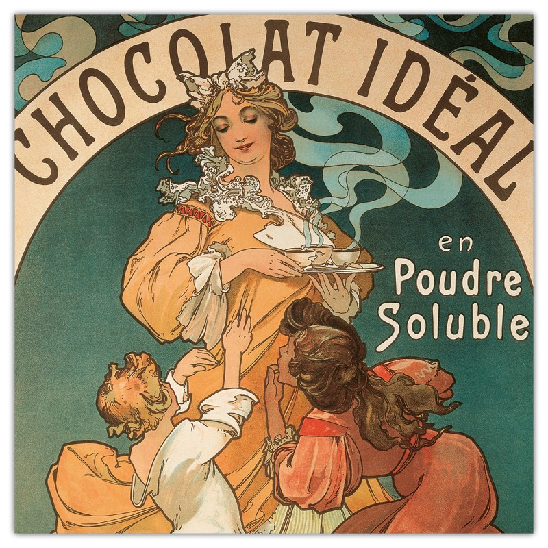 Alphonse Mucha, képes lemeznaptár 2026