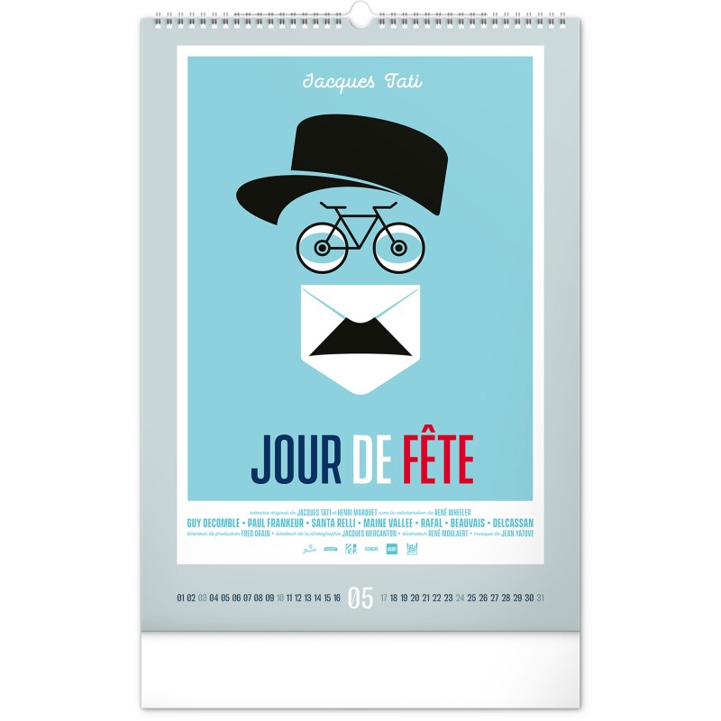 Alternative Movie Posters, képes falinaptár 2026