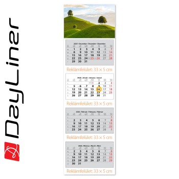 SP4, 4 tömbös 4 hónapos speditőr naptár - Hangulat fejrésszel